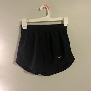 black nike shorts